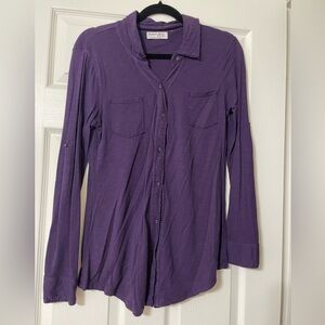 Michael Stars boxy button up shirt